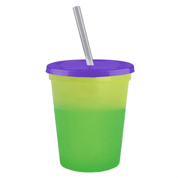 Garyline® Cups-on-the-Go Color-Changing Sport Sipper - 16...... from ASI 40480 Koozie Group