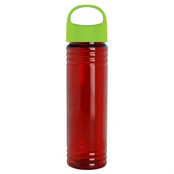 The Slim Fit - 24 oz. Transparent Bottle with Oval Crest... from ASI 40480 Koozie Group