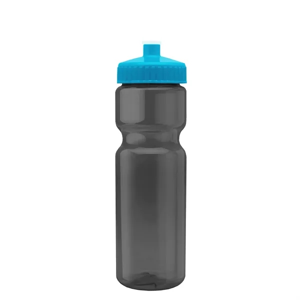 Transparent sports bottle, 28 oz., heavy wall design for multiple use.... from ASI 40480 Koozie Group