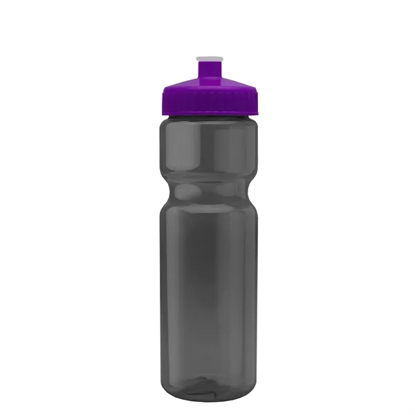 Transparent sports bottle, 28 oz., heavy wall design for multiple use.... from ASI 40480 Koozie Group
