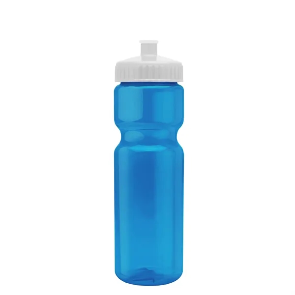 Transparent sports bottle, 28 oz., heavy wall design for multiple use.... from ASI 40480 Koozie Group