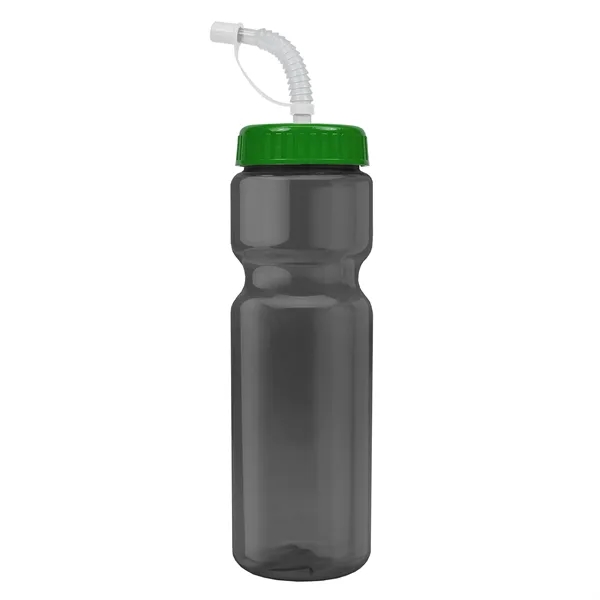 Transparent sports bottle, 28 oz., heavy wall design for multiple use.... from ASI 40480 Koozie Group