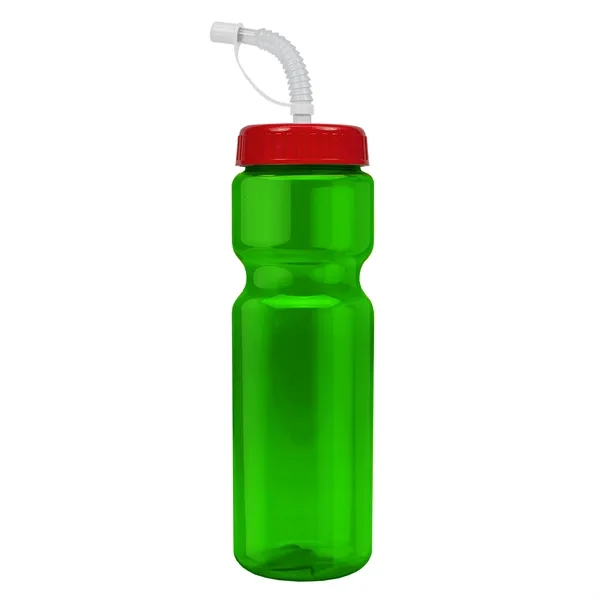 Transparent sports bottle, 28 oz., heavy wall design for multiple use.... from ASI 40480 Koozie Group