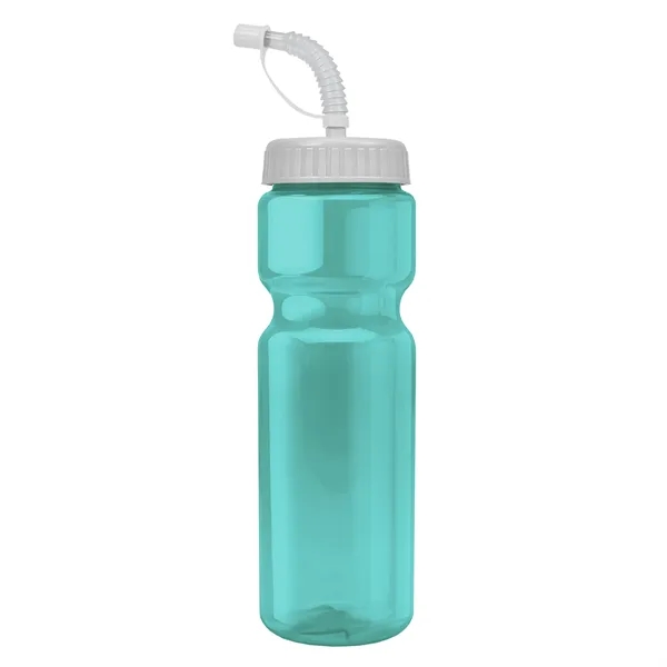 Transparent sports bottle, 28 oz., heavy wall design for multiple use.... from ASI 40480 Koozie Group
