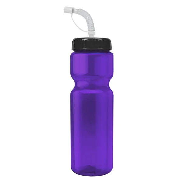 Transparent sports bottle, 28 oz., heavy wall design for multiple use.... from ASI 40480 Koozie Group