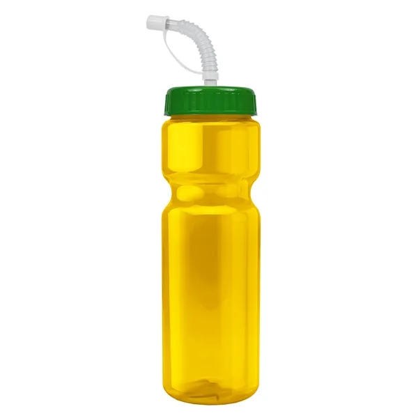 Transparent sports bottle, 28 oz., heavy wall design for multiple use.... from ASI 40480 Koozie Group