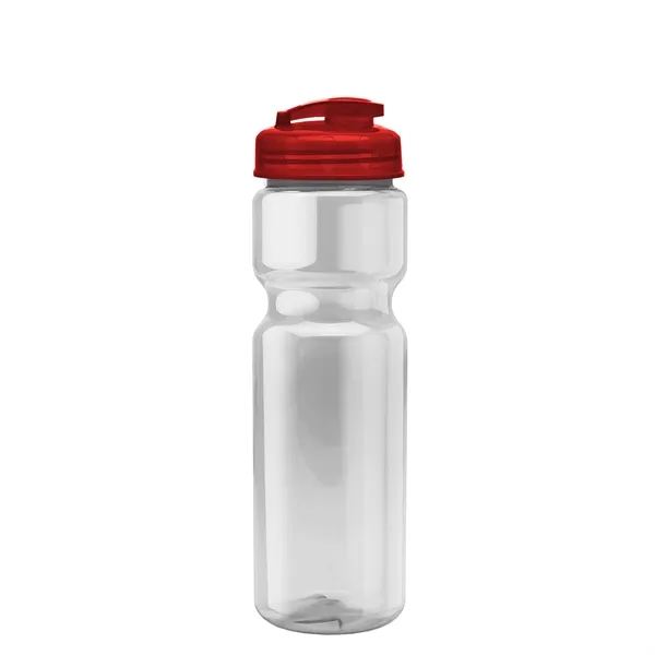28 oz Transparent Bike Bottle with Flip Top Lid... from ASI 40480 Koozie Group