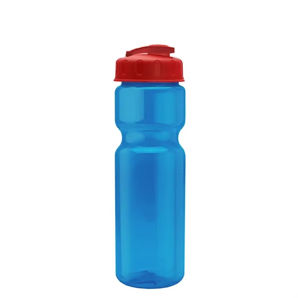 28 oz Transparent Bike Bottle with Flip Top Lid... from ASI 40480 Koozie Group