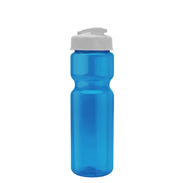 28 oz Transparent Bike Bottle with Flip Top Lid... from ASI 40480 Koozie Group