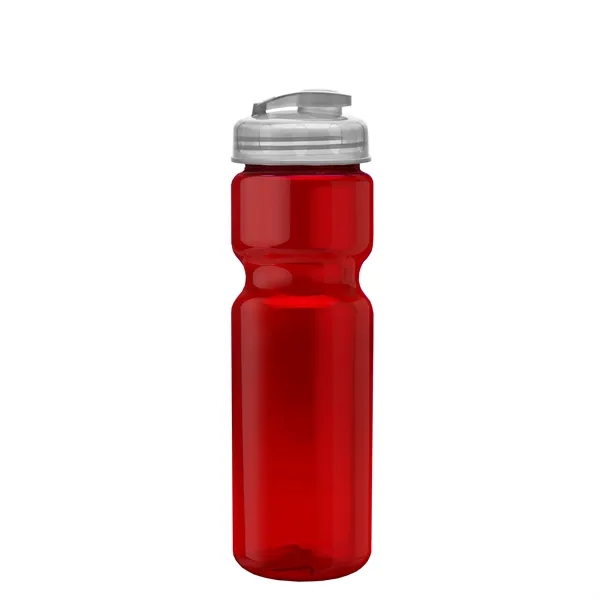28 oz Transparent Bike Bottle with Flip Top Lid... from ASI 40480 Koozie Group