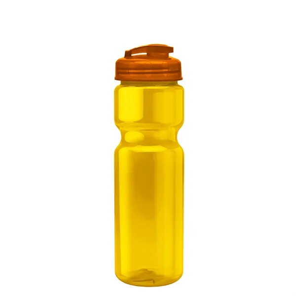 28 oz Transparent Bike Bottle with Flip Top Lid... from ASI 40480 Koozie Group