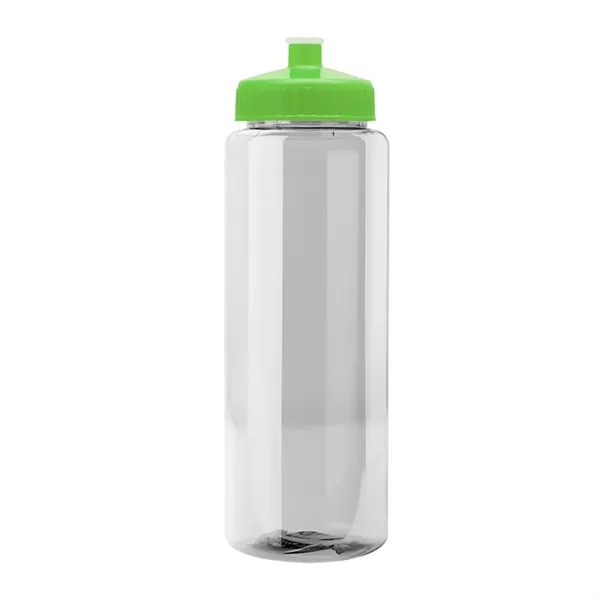 Transparent sports bottle, 32 oz. made of reusable and recyclable PETE.... from ASI 40480 Koozie Group