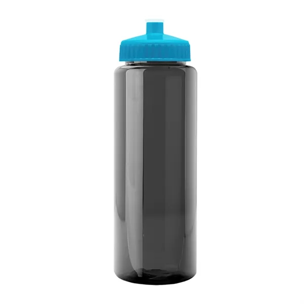 Transparent sports bottle, 32 oz. made of reusable and recyclable PETE.... from ASI 40480 Koozie Group