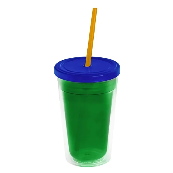 16 oz Double-Wall Insulated Transparent Tumblers... from ASI 40480 Koozie Group