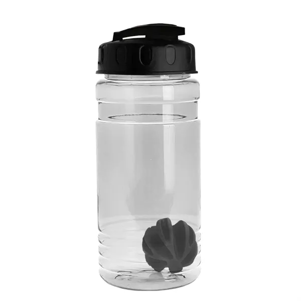 20 oz / 600ml Transparent Shaker Bottle with Mixing Ball and... from ASI 40480 Koozie Group