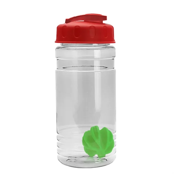20 oz / 600ml Transparent Shaker Bottle with Mixing Ball and... from ASI 40480 Koozie Group