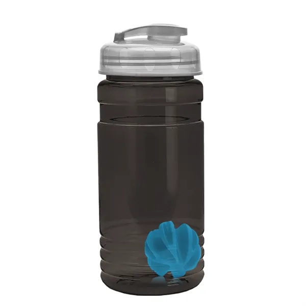 20 oz / 600ml Transparent Shaker Bottle with Mixing Ball and... from ASI 40480 Koozie Group
