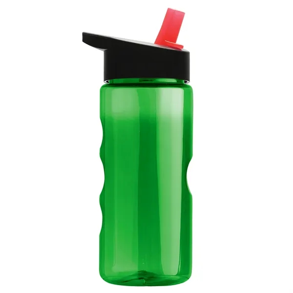 22 oz. Bottle, New Flip Straw Lid... from ASI 40480 Koozie Group