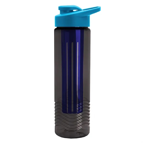 Wave 24 oz. Slim Cylinder Wave Design with Drink thru lid... from ASI 40480 Koozie Group