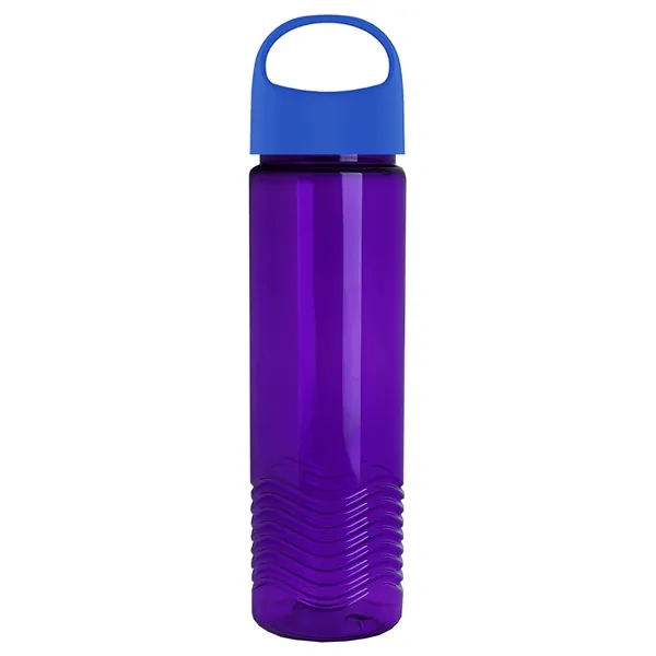 Wave - 24 oz Bottle -Ring Straw Lid... from ASI 40480 Koozie Group