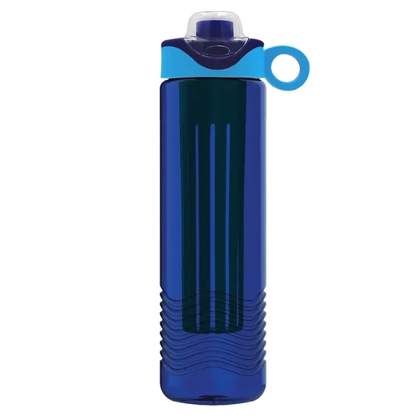 Wave 24 oz. Slim Cylinder Wave Design with Drink Thru Snap... from ASI 40480 Koozie Group