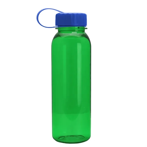Garyline® Flat-Sided Tritan® Bottle with Tethered Lid - 2...... from ASI 40480 Koozie Group
