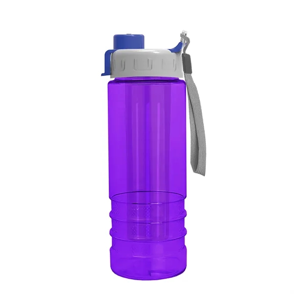 Salute Infuser - 24 oz. Bottle with Quick Snap Lid... from ASI 40480 Koozie Group