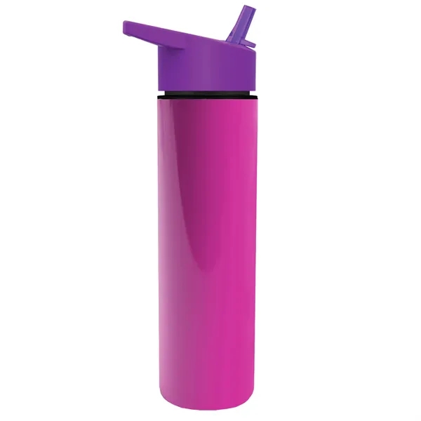 16 oz. Double Wall Insulated Bottle with Flip Straw Lid. Bottle... from ASI 40480 Koozie Group