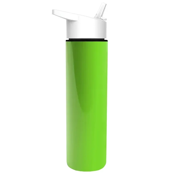 16 oz. Double Wall Insulated Bottle with Flip Straw Lid. Bottle... from ASI 40480 Koozie Group