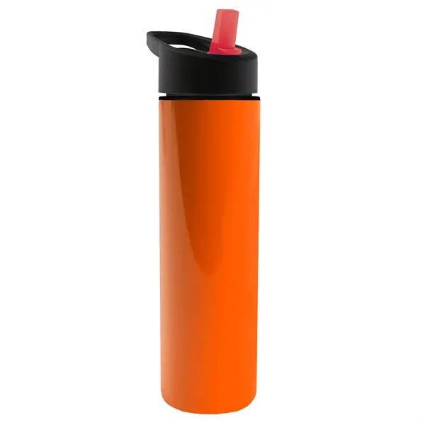 16 oz. Double Wall Insulated Bottle with Flip Straw Lid. Bottle... from ASI 40480 Koozie Group