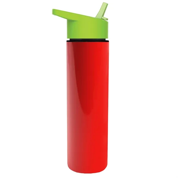 16 oz. Double Wall Insulated Bottle with Flip Straw Lid. Bottle... from ASI 40480 Koozie Group