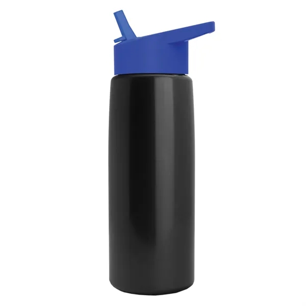 26 oz Metallic Bottle with Flip Straw lid... from ASI 40480 Koozie Group