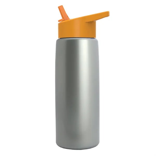 26 oz Metallic Bottle with Flip Straw lid... from ASI 40480 Koozie Group