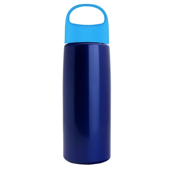 26 oz Metalike Flair  Bottle with Oval Crest Lid... from ASI 40480 Koozie Group