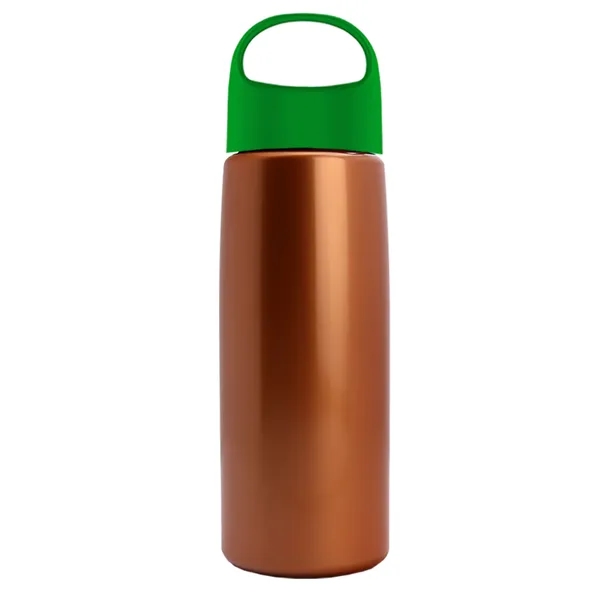26 oz Metalike Flair  Bottle with Oval Crest Lid... from ASI 40480 Koozie Group