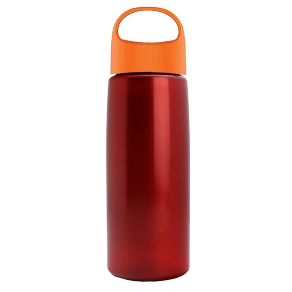 26 oz Metalike Flair  Bottle with Oval Crest Lid... from ASI 40480 Koozie Group