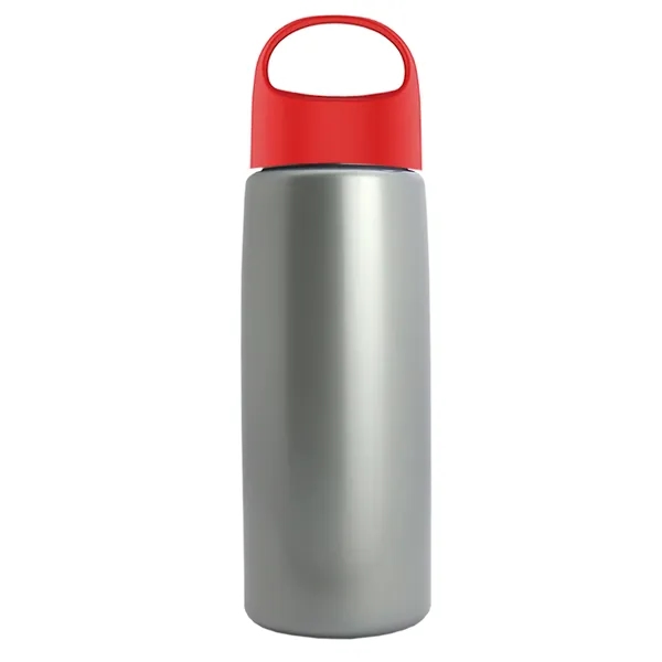 26 oz Metalike Flair  Bottle with Oval Crest Lid... from ASI 40480 Koozie Group