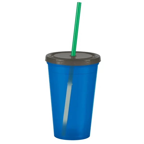 16 oz Insulated Straw Tumbler... from ASI 40480 Koozie Group