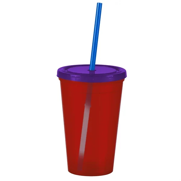 16 oz Insulated Straw Tumbler... from ASI 40480 Koozie Group