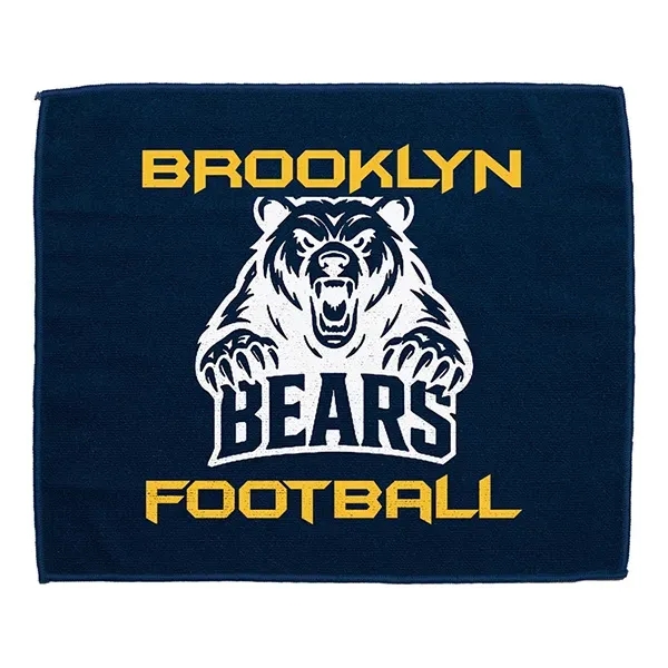 The "AnyColor" Rally Towel is an extra-large 15" x 18."... from ASI 62660 Innovation Line