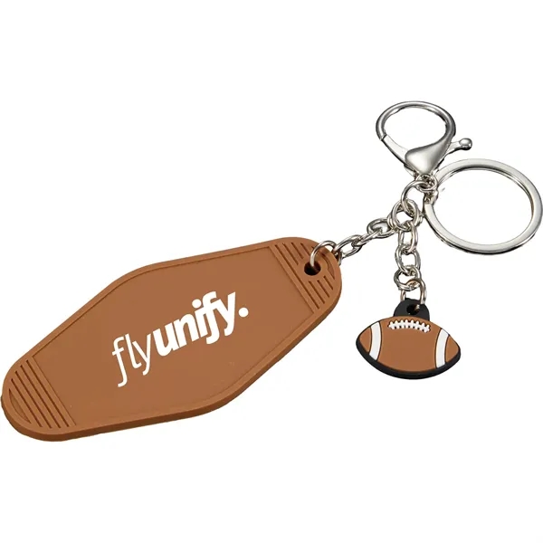 Football Motel Keychain... from ASI 66887 PCNA / Bullet