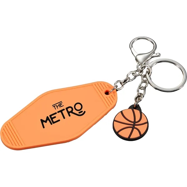 Basketball Motel Keychain... from ASI 66887 PCNA / Bullet