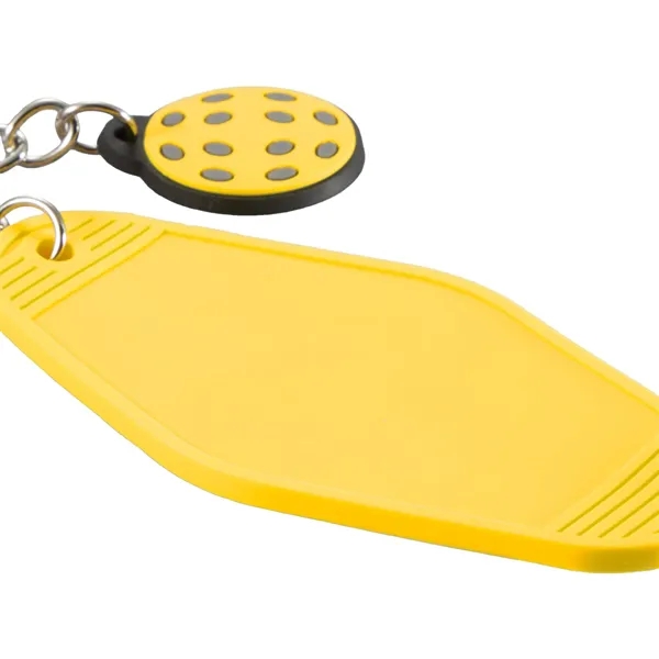 Pickleball Motel Keychain... from ASI 66887 PCNA / Bullet