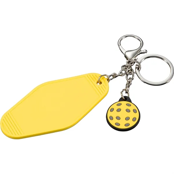 Pickleball Motel Keychain... from ASI 66887 PCNA / Bullet