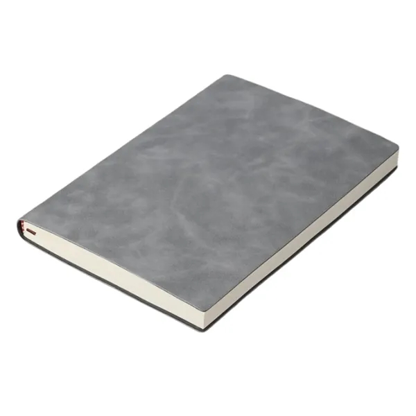 A5 size soft-feel skin-friendly leather planner notebook with imprint... from ASI 37218 Athena Promo (tm)