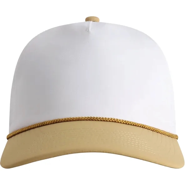 Imperial 5054UT 5-Panel The Harrison Two-Tone Rope Cap with leatherette patch... from ASI 74601 Calico