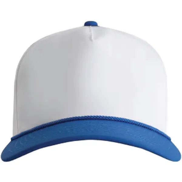 Imperial 5054UT 5-Panel The Harrison Two-Tone Rope Cap with leatherette patch... from ASI 74601 Calico