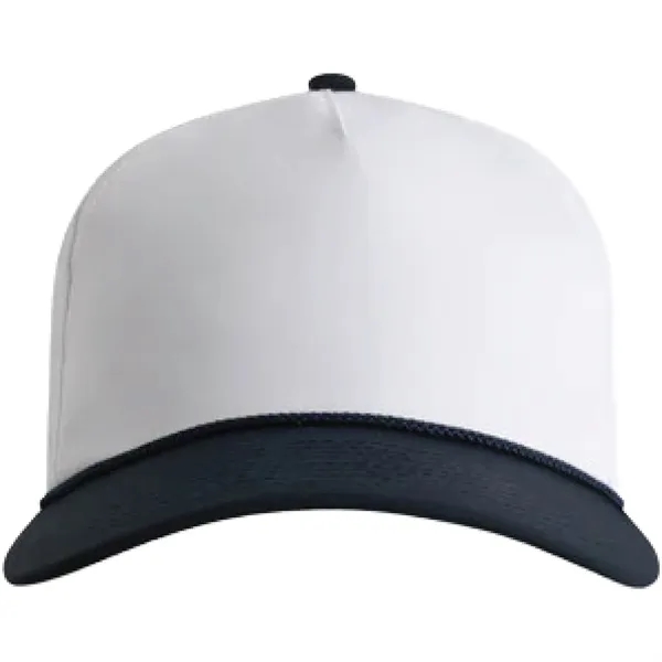 Imperial 5054UT 5-Panel The Harrison Two-Tone Rope Cap with leatherette patch... from ASI 74601 Calico