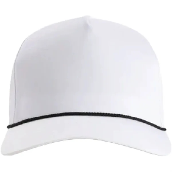 Imperial 5056 5-Panel The Barnes Cotton Rope Cap with leatherette patch... from ASI 74601 Calico