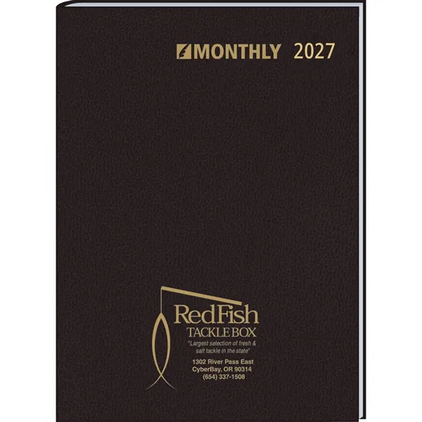 Monthly desk planner with multiple refrence resources... from ASI 61966 HPG / Beacon Promotions HPG Gold